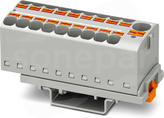 PTFIX 10/18X4-NS35 GY Blok rozdzielczy