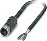 SAC-5P- 5,0-28X/M12FS SH OD Kabel czujnika