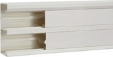 50x130mm 2 komory biały Kanał elektroinstalacyjny