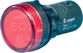627/LLz 220VAC zielony Lampka LED