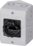 SENTRON 3P 16A IP65 czarny Rozłącznik główny w obud.
