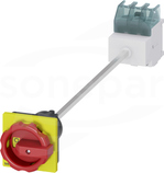 SENTRON 3P 32A czerwony/żółty Rozłącznik główny/awaryjny