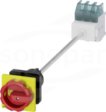 SENTRON 3P 25A czerwony/żółty Rozłącznik główny/awaryjny