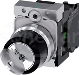 SIRIUS ACT 22mm O-I 1NO b/samop. Przełącznik z kluczem RONIS metal