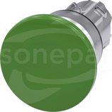 SIRIUS ACT 22mm z samop.zielony Przycisk grzybkowy metal