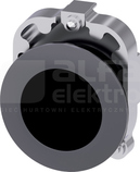 SIRIUS ACT 30mm z samop.czarny Przycisk płaski metal
