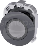 SIRIUS ACT 30mm z samop.przezroczysty Przycisk płaski podśw.metal
