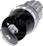 SIRIUS ACT 22mm O-I z samop. Przełącznik z kluczem CES metal