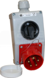ZO21/R441 3P+N+PE O-I IP44 Zestaw odbiorczy 16A