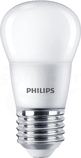 LEDLustre P45 5,5W/827 E27 470lm mat Źródło LED PILA kulka (F)