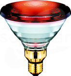 IR150C PAR38E 150W E27 230V czer. Żarówka lecznicza INFRARED