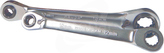 10x13/17x19mm Klucz oczkowy z grzechotką