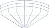 GRB90/130 FT (105x300) ŁUK KORYTA SIATKOWEGO