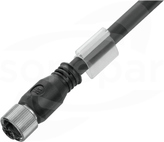 SAIL-M12BG-3S-5,0U Wtyk z kablem prosty żeński