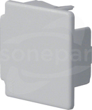 LF4004067035 tehalit jasnoszary LF/ateha Końcówka 40x40mm