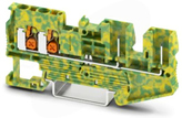 XT 2,5-QUATTRO/2P-PE Protective conductor terminal block