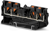 PT 4-QUATTRO BK Feed-through terminal block