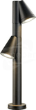 T-TUBE 70 POLE GU10 IP65 Lampa czarna podłogowa