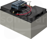 SITOP BAT1600 24VDC 38Ah Moduł akumulatora