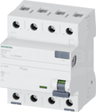 5SV46420 3P+N 25A 300mA AC Wyłącznik różnicowoprądowy