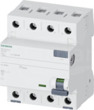5SV43440 4P 40A 30mA AC Wyłącznik różnicowoprądowy