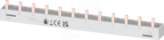 5ST3745 10mm2 214mm Szyna grzebieniowa 4-bieg.