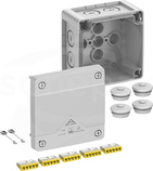 Abox Pro 040-2,5mm2 NOWY 102x102x70 IP69 szary Skrzynka rozgałęźna