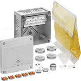 Abox Pro XT SL-6mm2 NOWY 152x152x85 IP68 szary Skrzynka rozgałęźna
