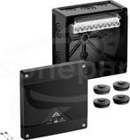 Abox Pro 100-10mm2 sw NOWY 152x152x85 IP69 czarny Skrzynka rozgałęźna