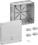 Abox Pro 160-L NOWY 182x182x90 IP69 szary Skrzynka rozgałęźna