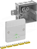 Abox 025 AB-2,5mm2 NOWY 87x87x52 IP66 szary Skrzynka rozgałęźna