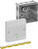 Abox 040-2,5mm2 NOWY 102x102x57 IP66 szary Skrzynka rozgałęźna