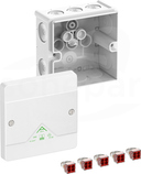 Abox 040-4mm2/w NOWY 102x102x57 IP66 biały Skrzynka rozgałęźna