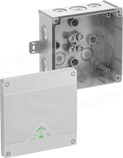 Abox 100 AB-L NOWY 152x152x80 IP66 szary Skrzynka rozgałęźna