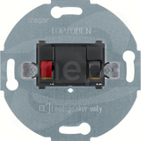 457205 antracyt Mech.gniazda głośnikowego stereo.1x