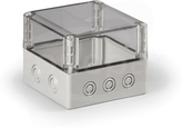 SPCK131310T 125x125x100 Obudowa CUBO S PC pok.przez