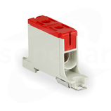 KE161.4 6-50mm2 1000V czerwony Zacisk Al/Cu CLAMPO