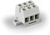 KR8031 6mm2 Złączka komp.Cu CLAMPO 3-tor