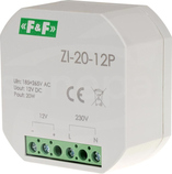 ZI-20-12P 185-265VAC/12VDC 20W ZASILACZ IMPULSOWY