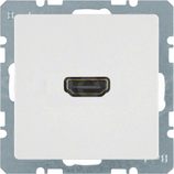 Q.1 biały aksamit Gniazdo HDMI