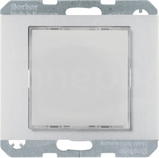 K.5 czerwone/zielone aluminium mat lakierierowany Sygnalizator świetlny LED