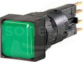 Q25LF-GN ZIELONA IP65 Lampka sygnaliz.płaska