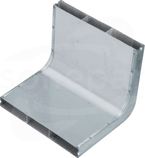 UKK240283 240x28mm stal Narożnik pionowy 3-komorowy