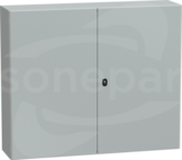 OBUDOWA SPACIAL 3D Z PŁYTĄ 1000X1200X300 2 DRZW.RAL7035 metalowa