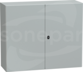 OBUDOWA SPACIAL 3D Z PŁYTĄ 1000X1200X400 2 DRZW.RAL7035 metalowa