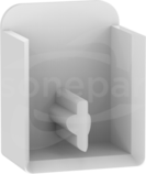 Easy9 PRO 2P (10szt) Zestaw osłon końcowych szyny sztyft.
