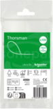 Thorsman IMT46401 100x2.5 mm (100 sztuk) biała Opaska kablowa