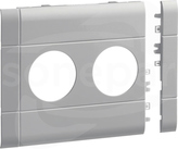 GB120207035 2-krtona ABS jasnoszary Maskownica