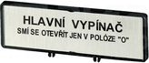 ZFS78-T0 TABLICZKA OPISOWA DODATKOWA