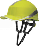 DIAMOND V UP żółty fluo Hełm budowlany
